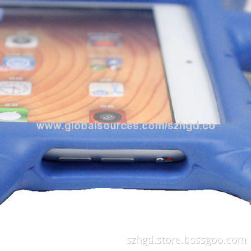 Silicone cover for Apple iPad mini, super cute design, shock-resistant, safe for kids
